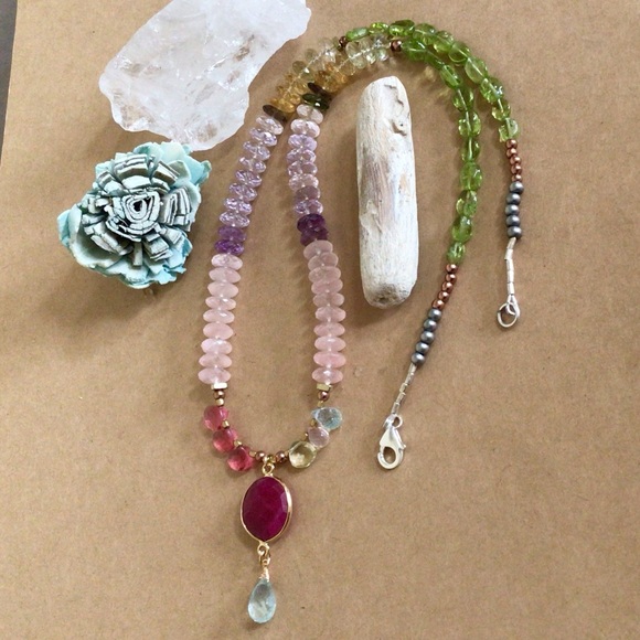 New Sundance Charm Gemstone Necklace - Picture 12 of 14